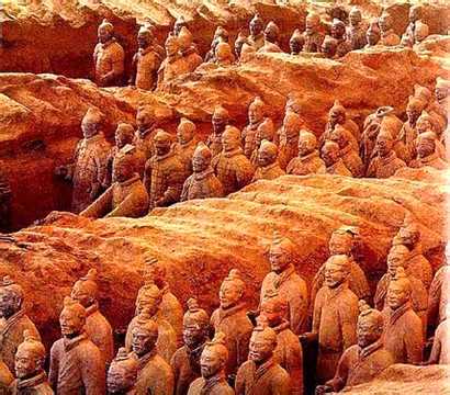 西安•兵馬俑•華清池•華山•法門寺•乾陵•延安•壺口•市內  常規雙臥十日游